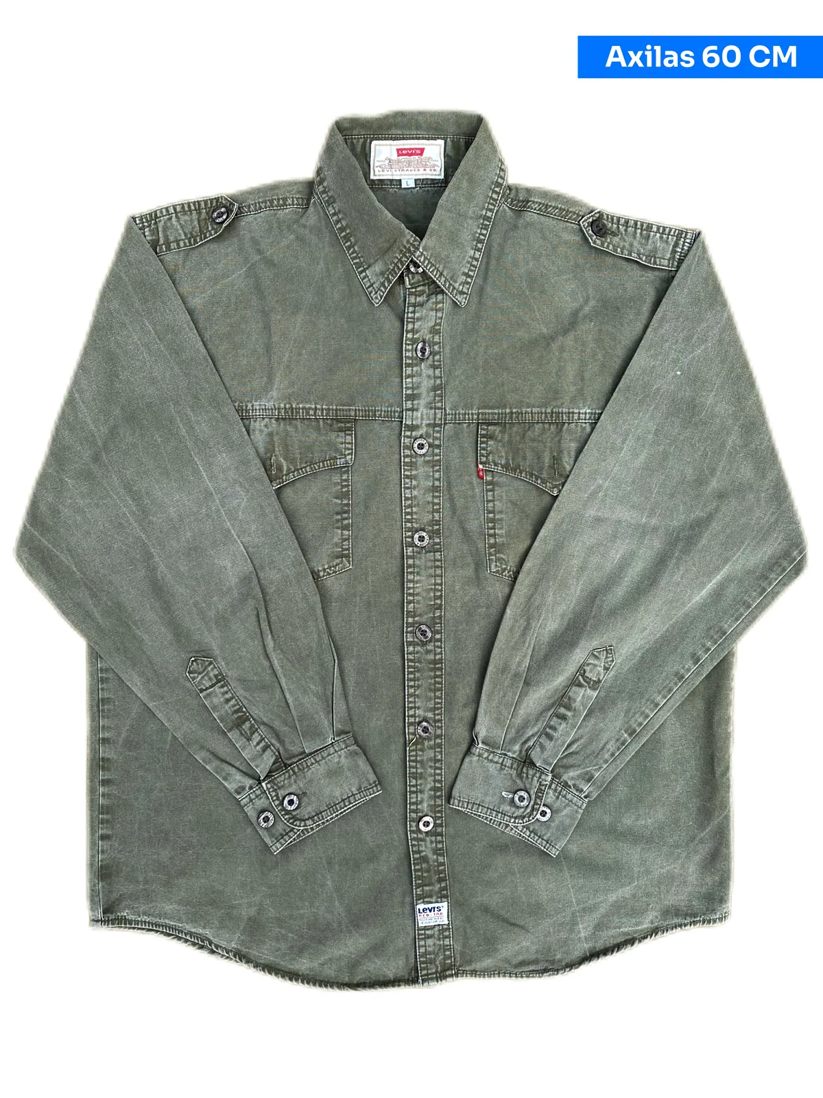 Camisa LEVI’S - Talle XL / figura como L pero es para XL
