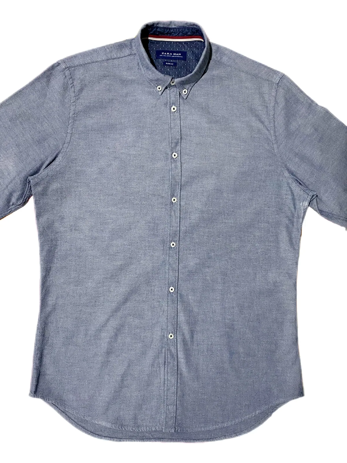 Camisa ZARA MAN - Talle L Slim Fit — foto 3