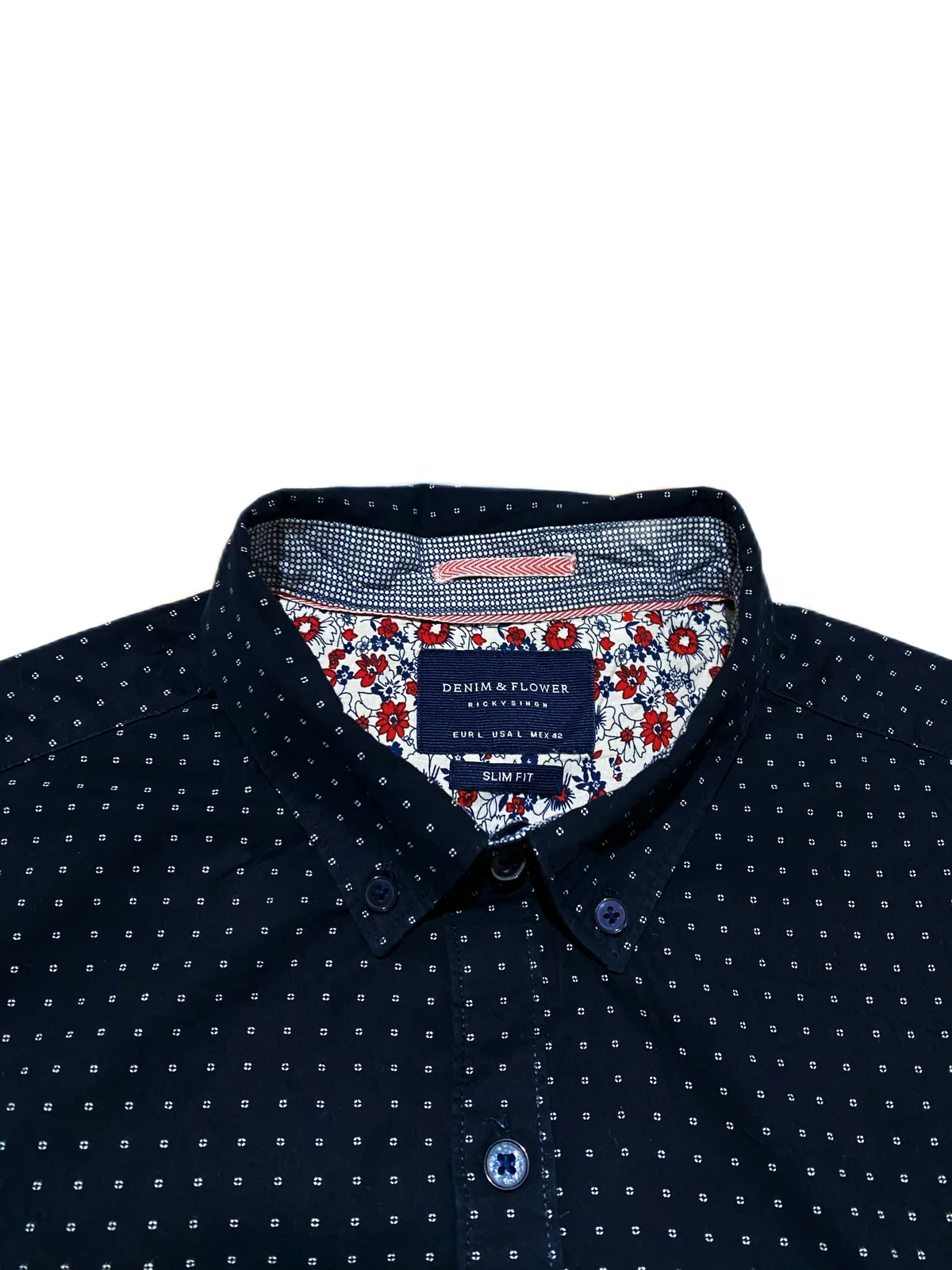 Camisa DENIM & FLOWER - Talle M — foto 2