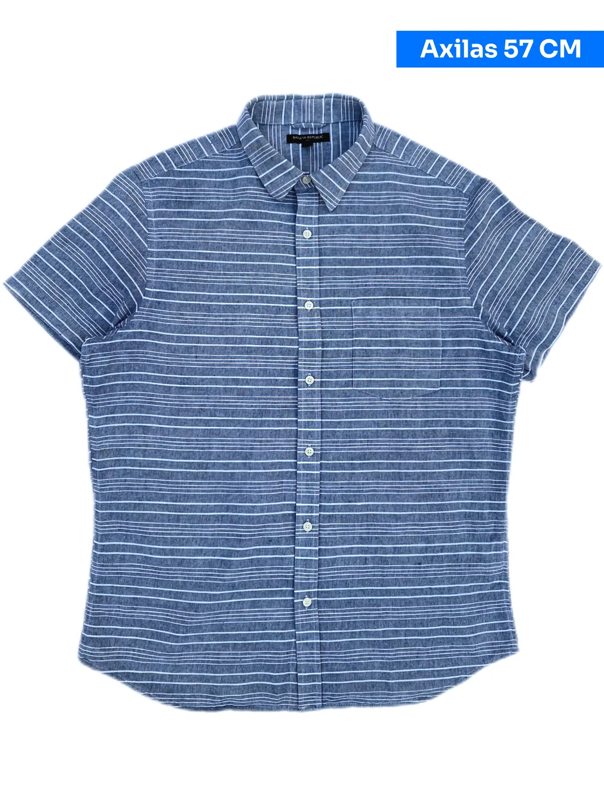 Camisa BANANA REPUBLIC - Talle L entallado Lino