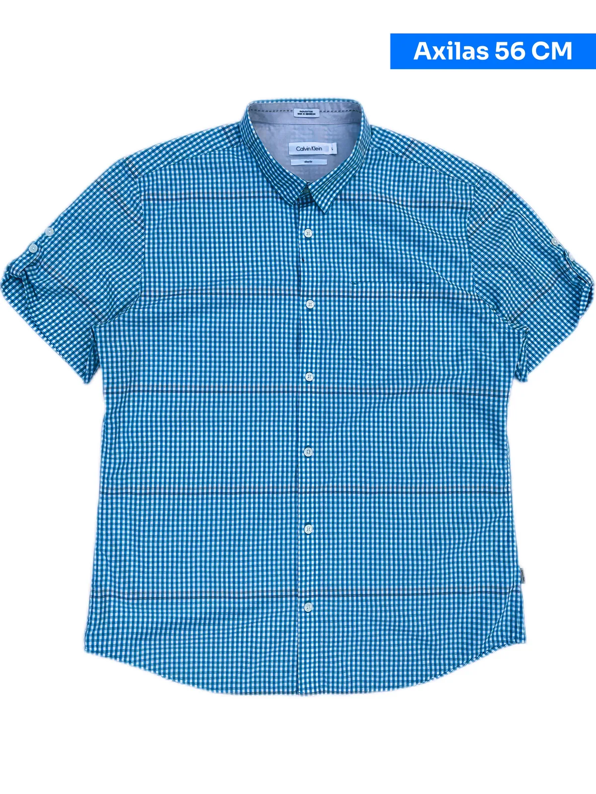 Camisa Calvin Klein - Talle L Slim Fit