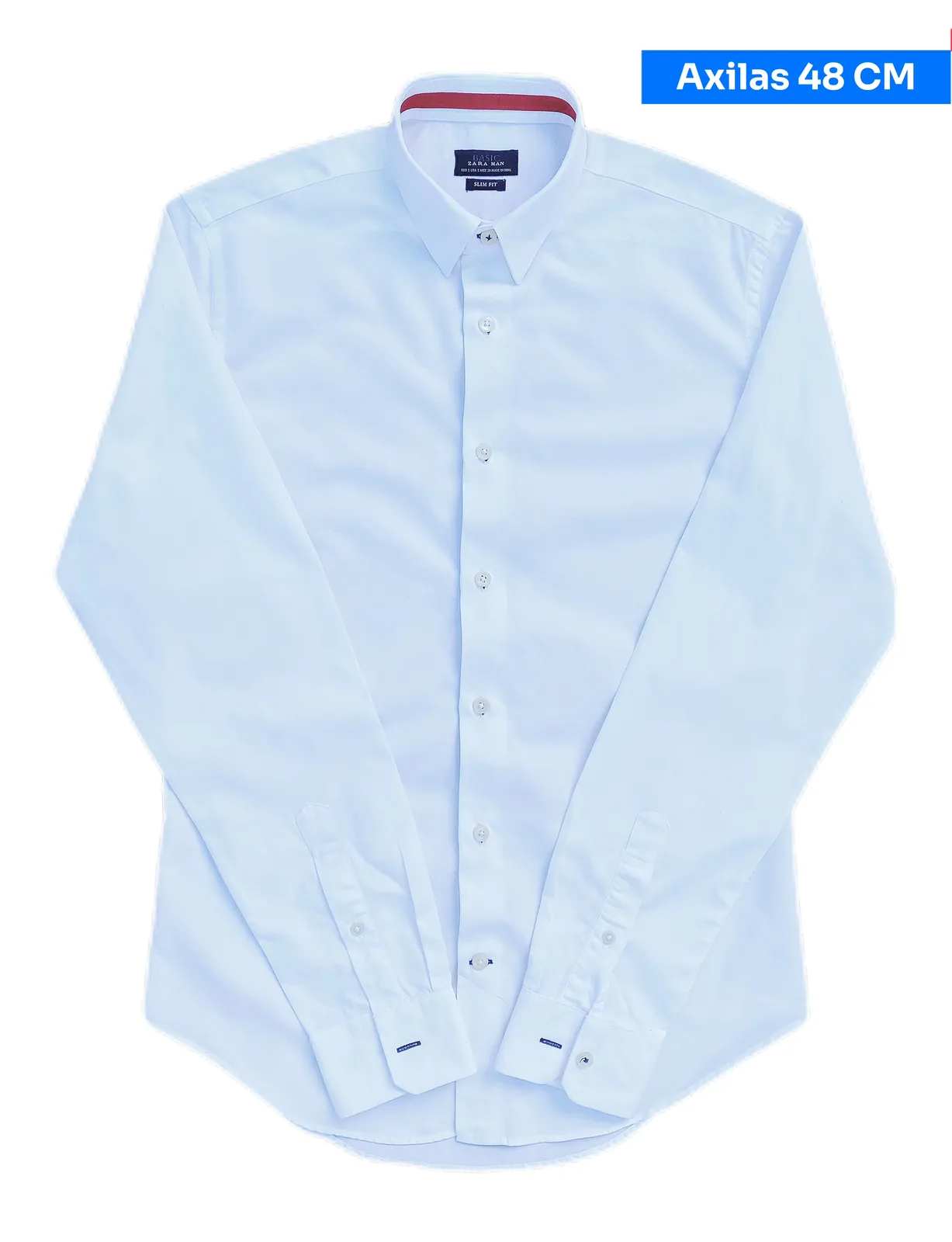 Camisa ZARA MAN - Talle S Slim Fit