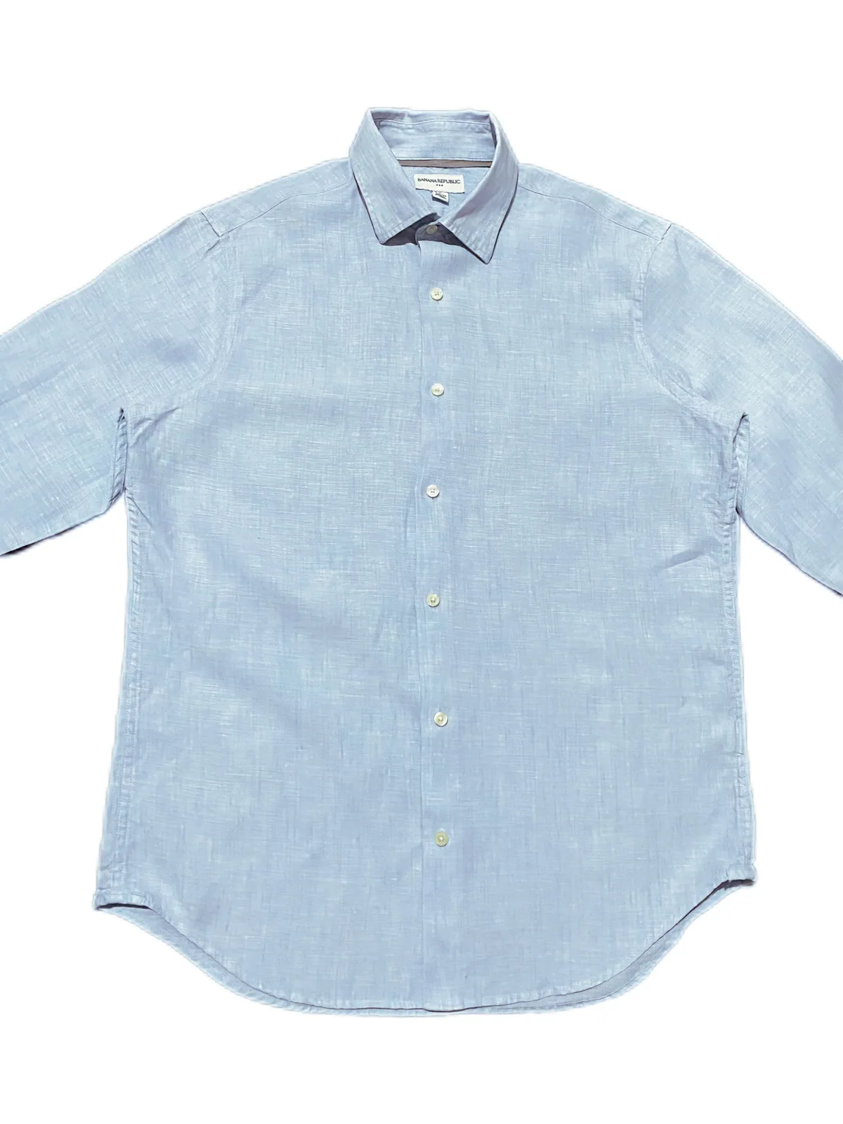 Camisa BANANA REPUBLIC Talle L LINO — foto 3