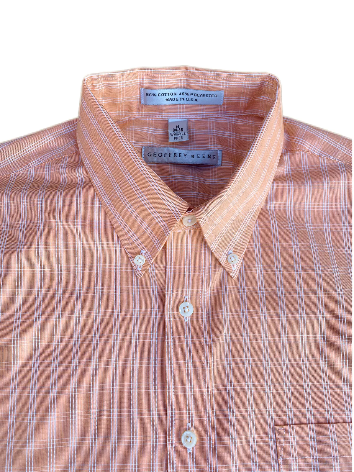 Camisa GEOFFREY BEENE Talle XL / figura como L pero es para XL — foto 2