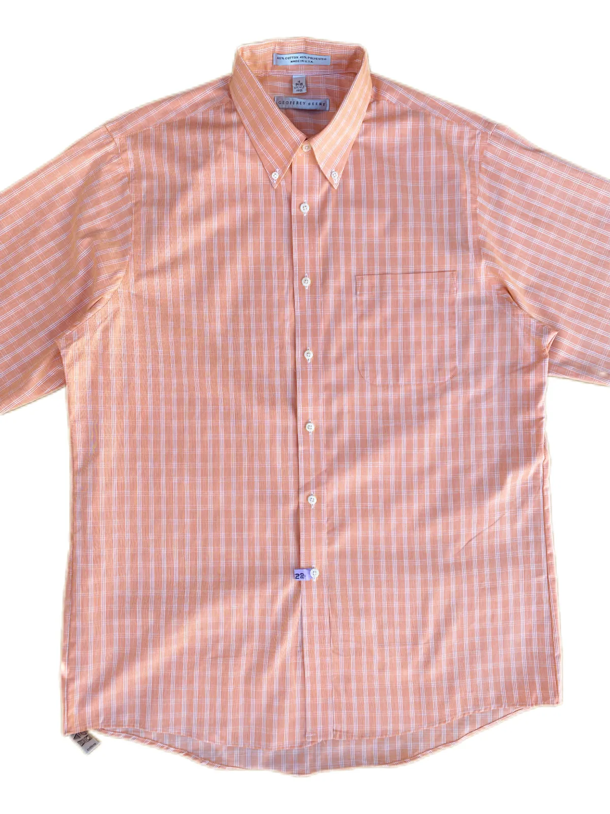 Camisa GEOFFREY BEENE Talle XL / figura como L pero es para XL — foto 3