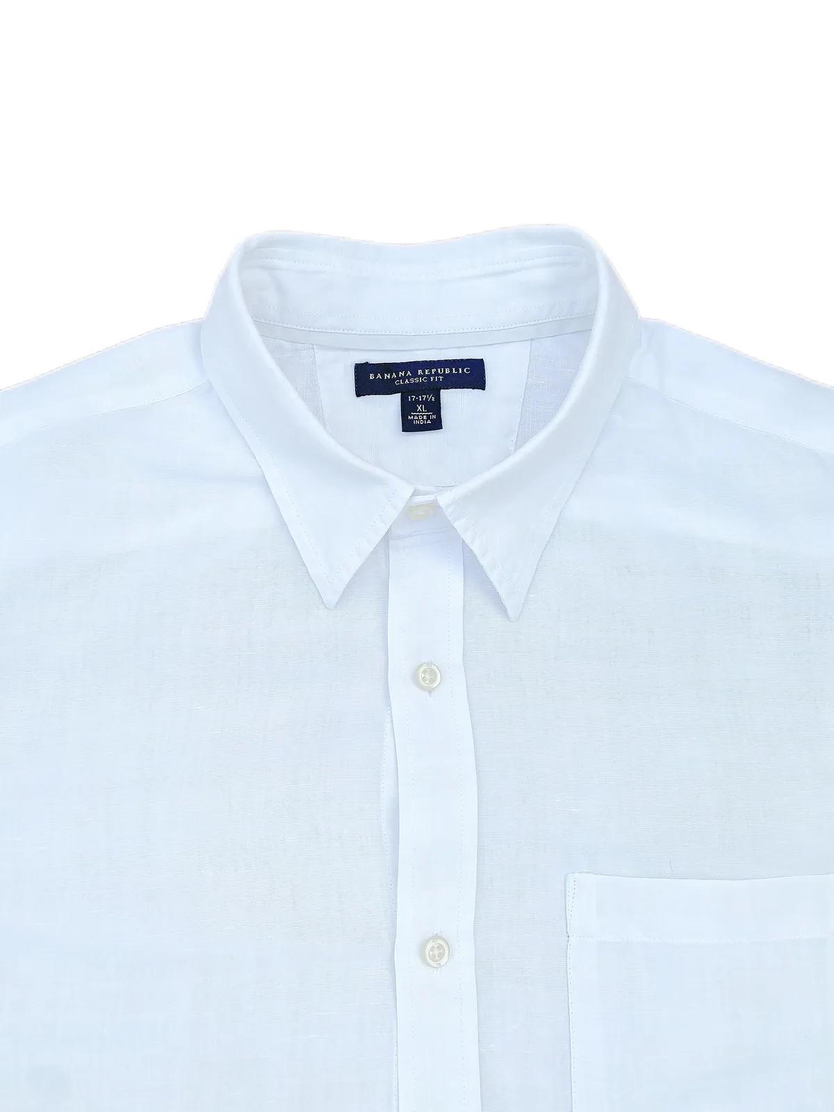 camisa BANANA REPUBLIC Talle XL LINO — foto 2