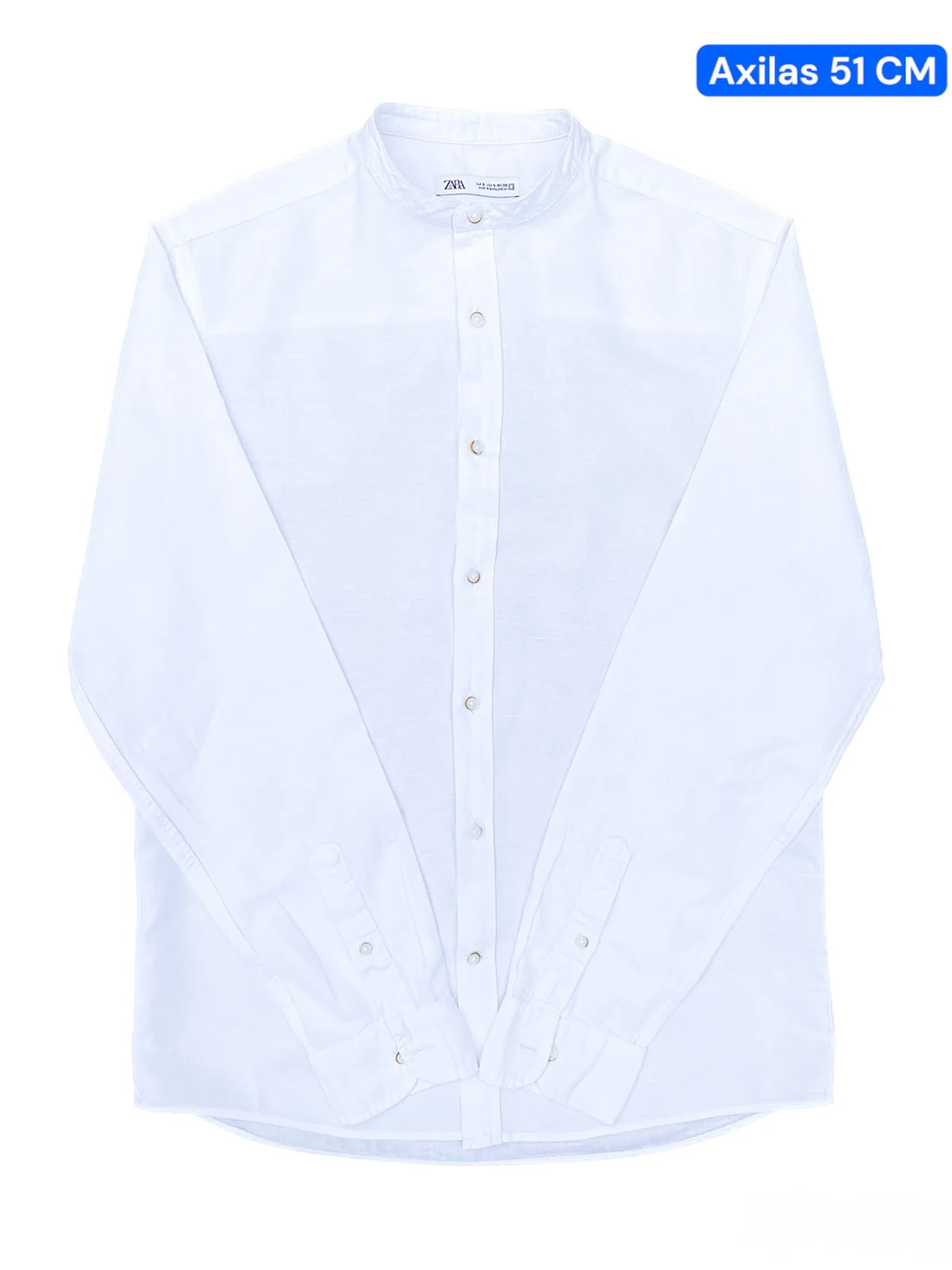 Camisa ZARA Talle S/M LINO
