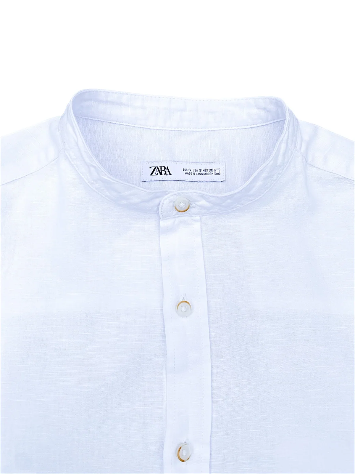 Camisa ZARA Talle S/M LINO — foto 2