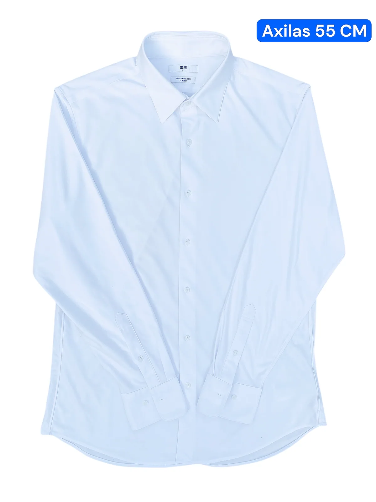 Camisa UNIQLO Talle L SLIM FIT Elastisado
