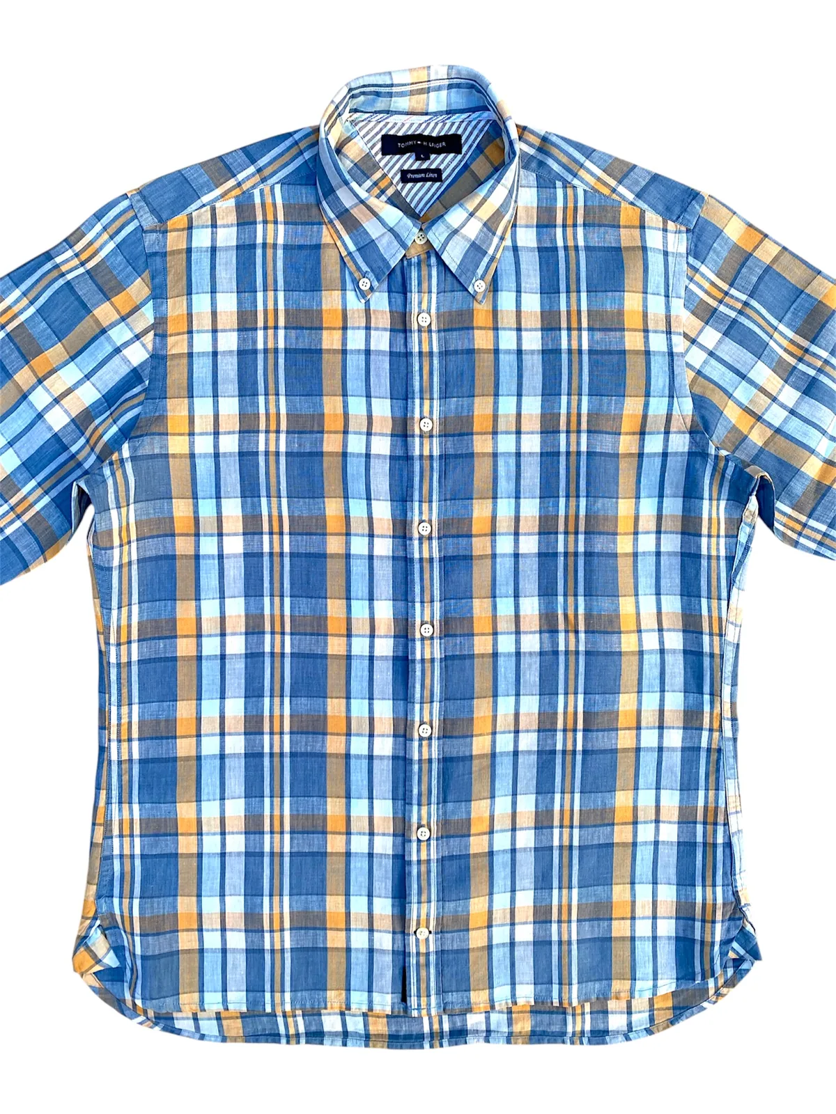 Camisa TOMMY HILFIGER Talle L LINO — foto 3