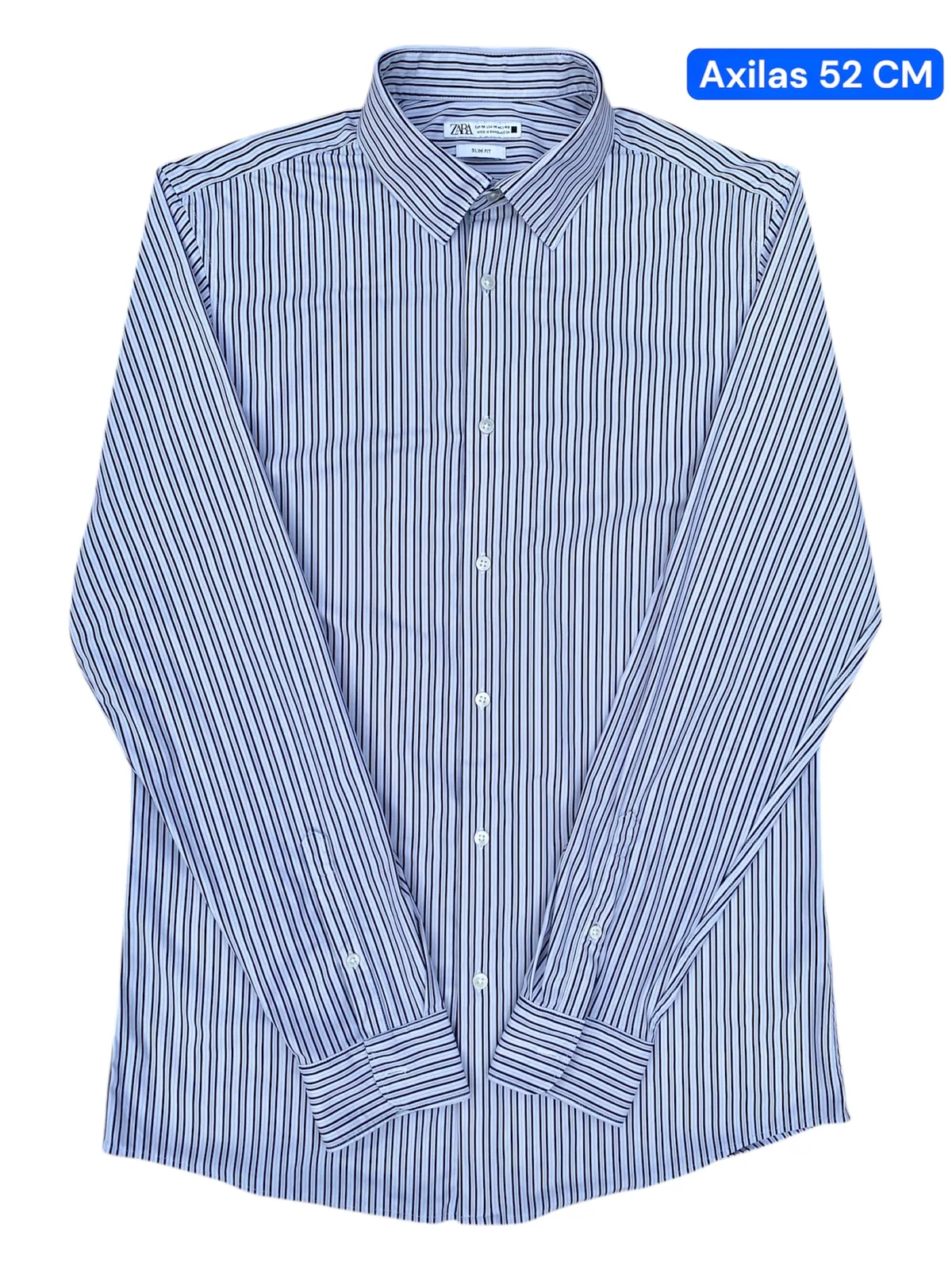 Camisa ZARA Talle M SLIM FIT Elastizado