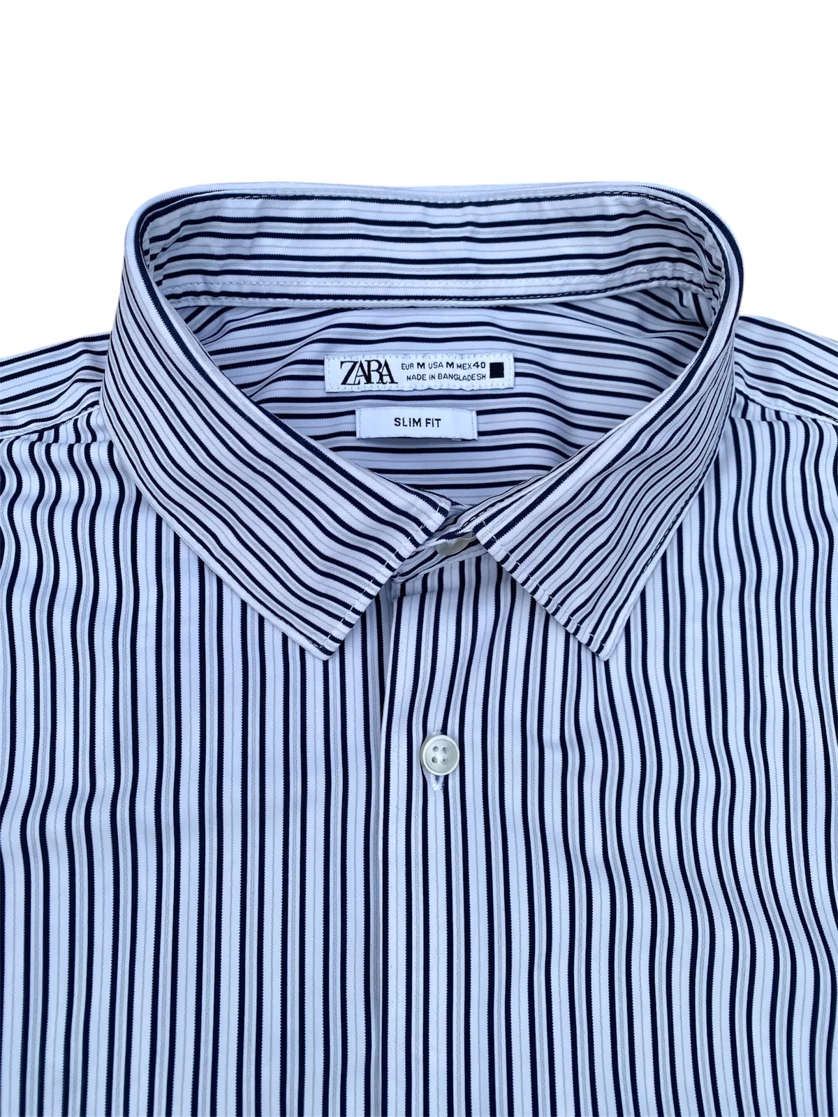Camisa ZARA Talle M SLIM FIT Elastizado — foto 2