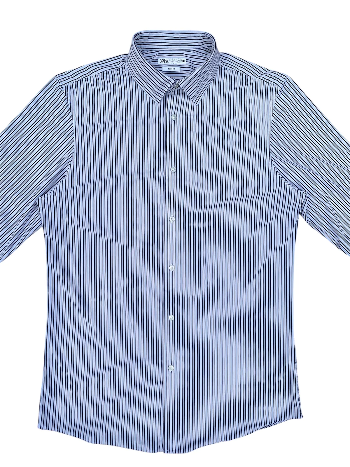 Camisa ZARA Talle M SLIM FIT Elastizado — foto 3