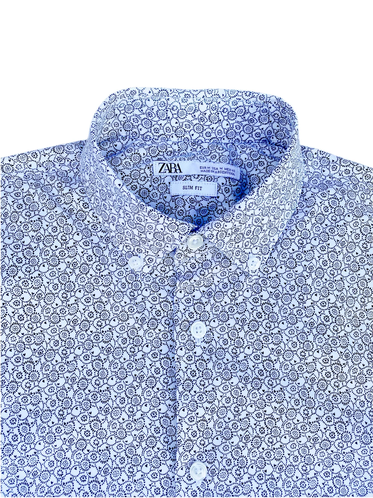 Camisa ZARA MAN Talle M SLIM FIT — foto 2