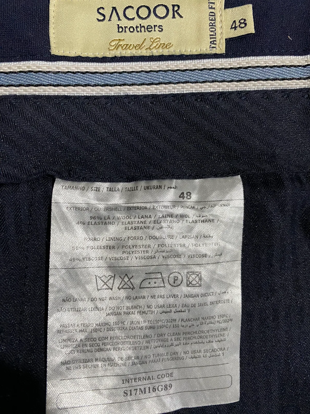 Traje AMBO SACOOR Brothers Talle 54 — foto 6