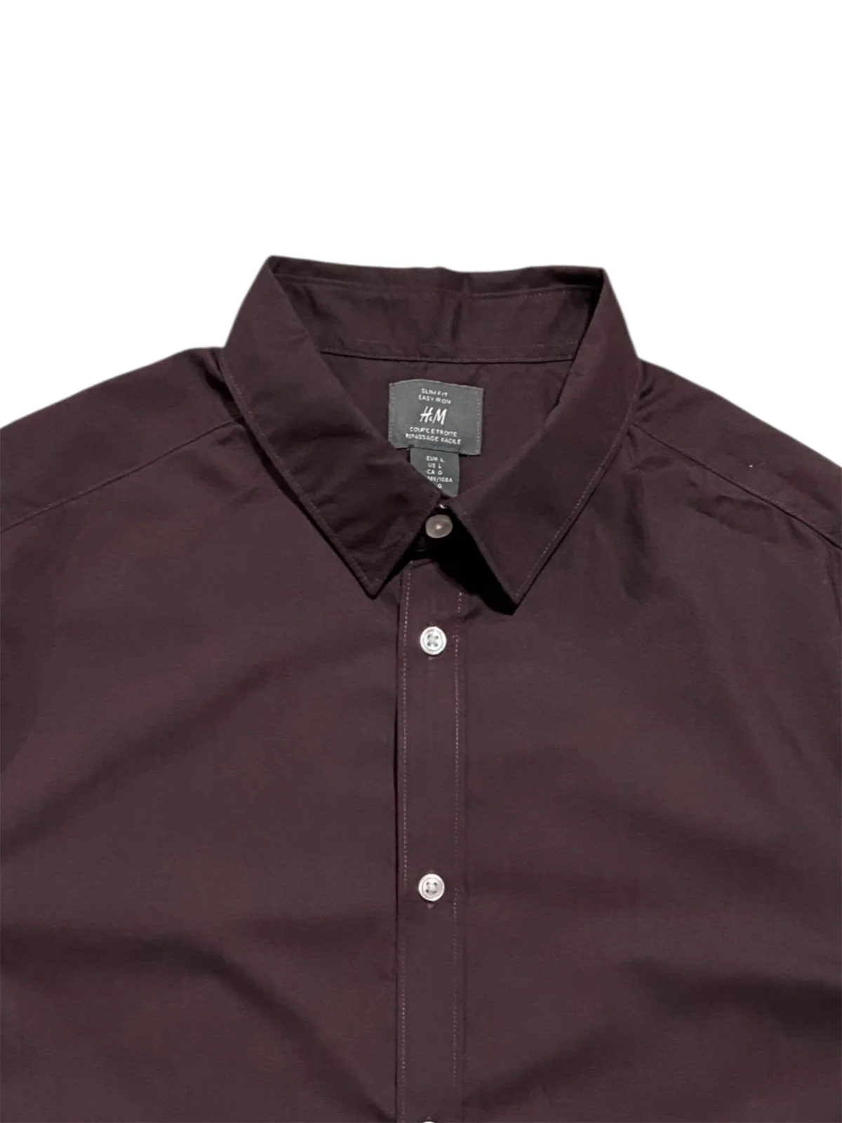 Camisa H&M Talle L Slim Fit — foto 2