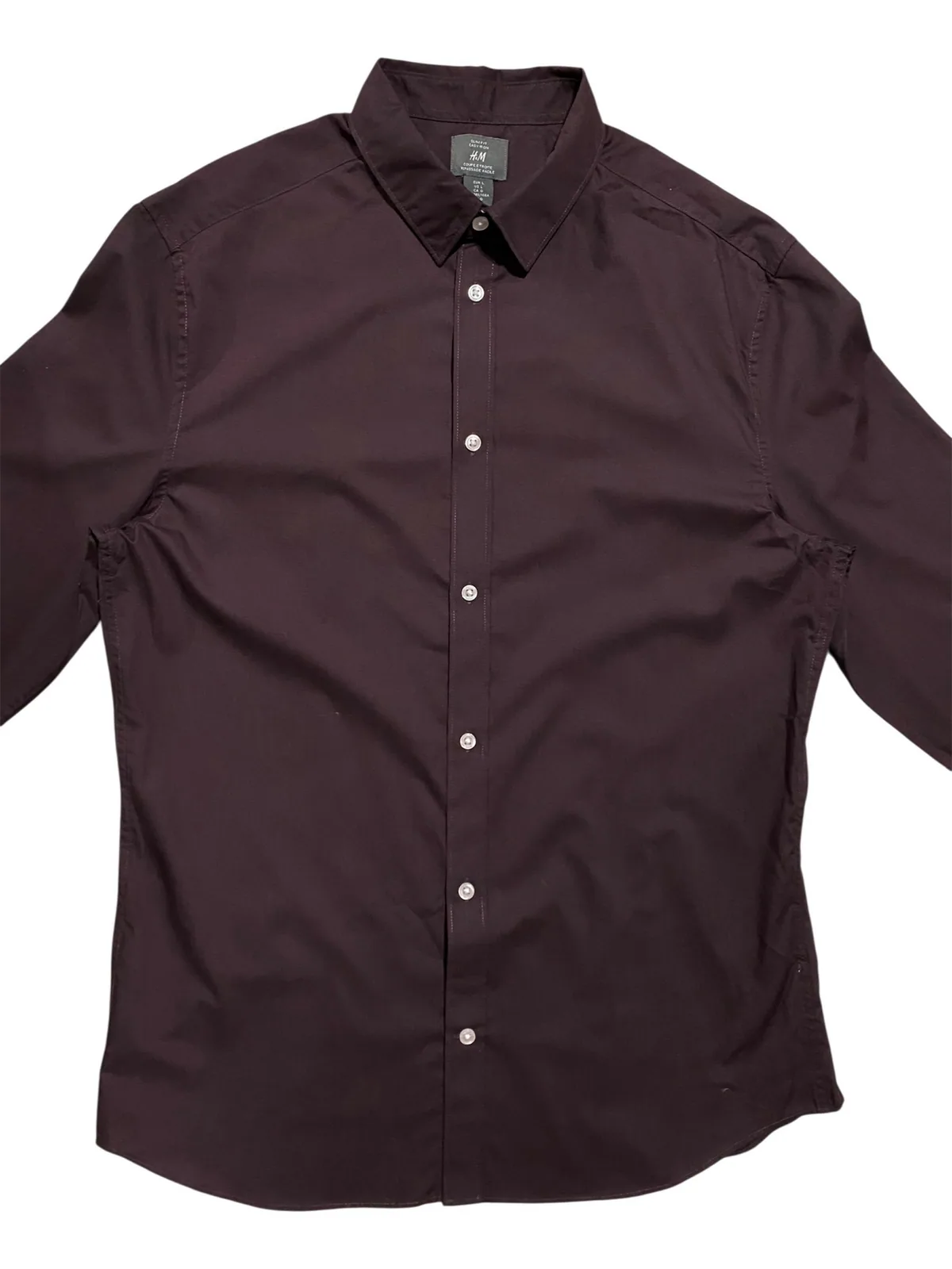 Camisa H&M Talle L Slim Fit — foto 3