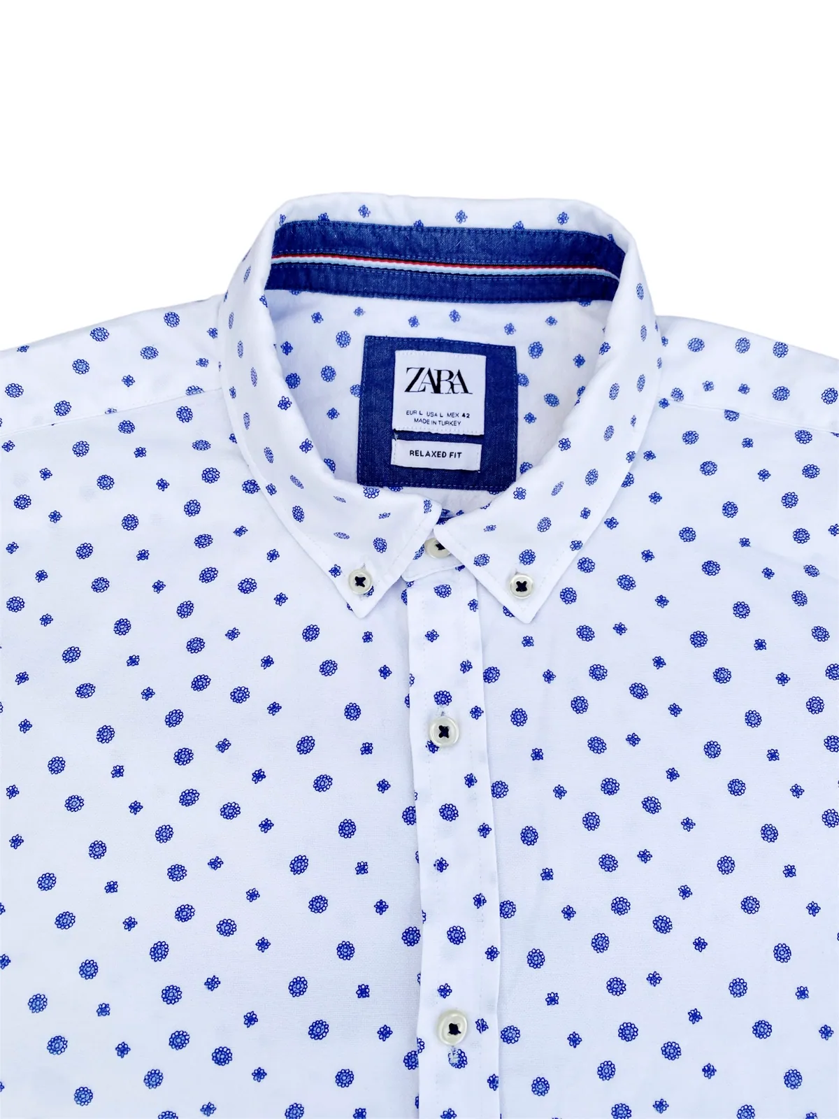 Camisa ZARA Talle L Slim Fit — foto 2