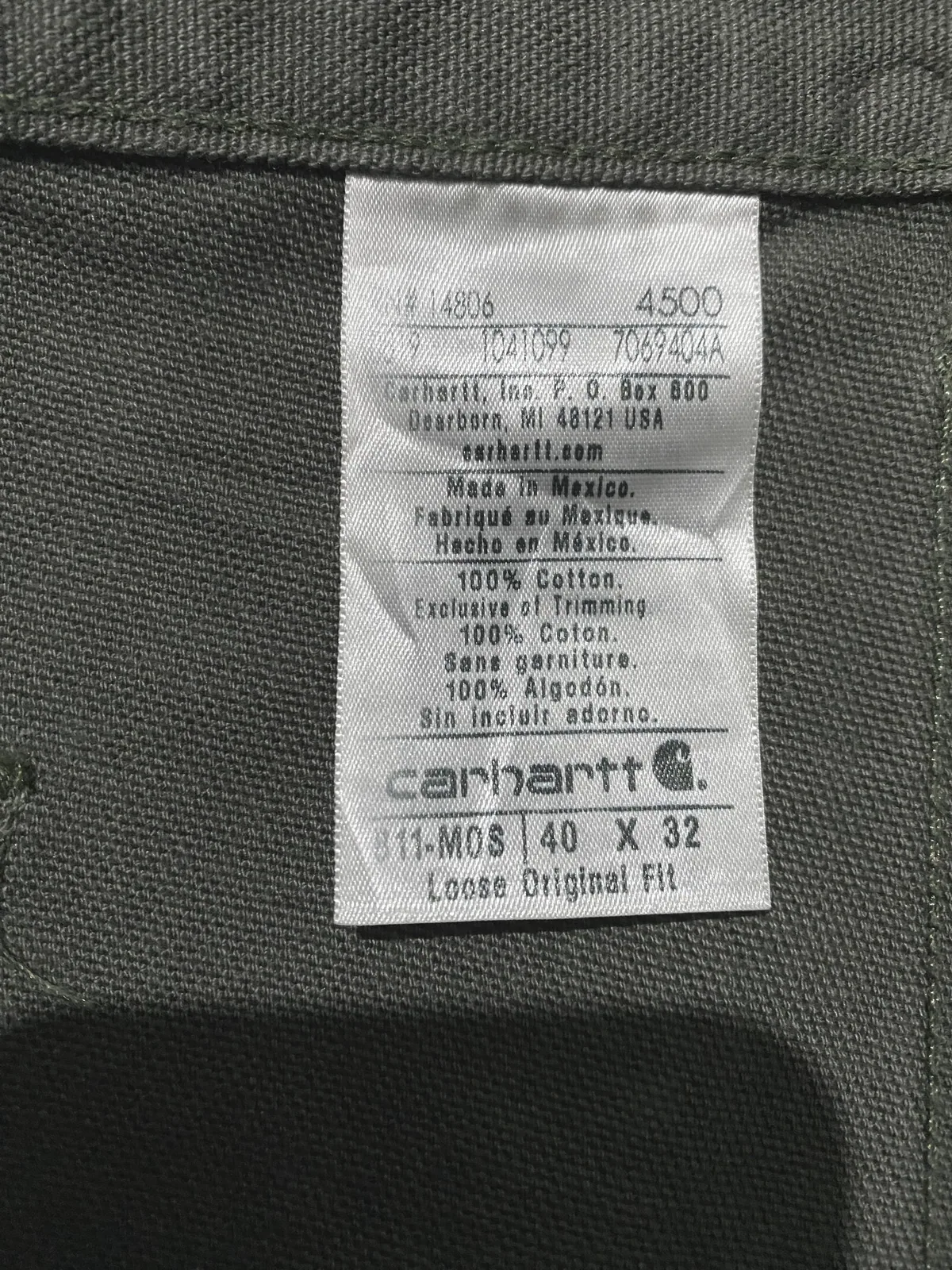 Pantalon Carhartt Talle 38x34 — foto 6