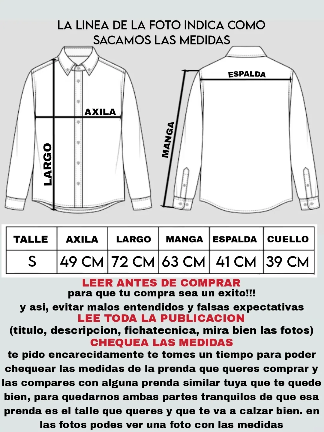 Camisa REVER PASS - Talle S — foto 2