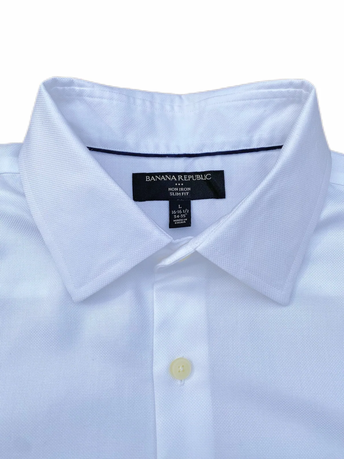 Camisa BANANA REPUBLIC - Talle L Mangas Gemelos — foto 2