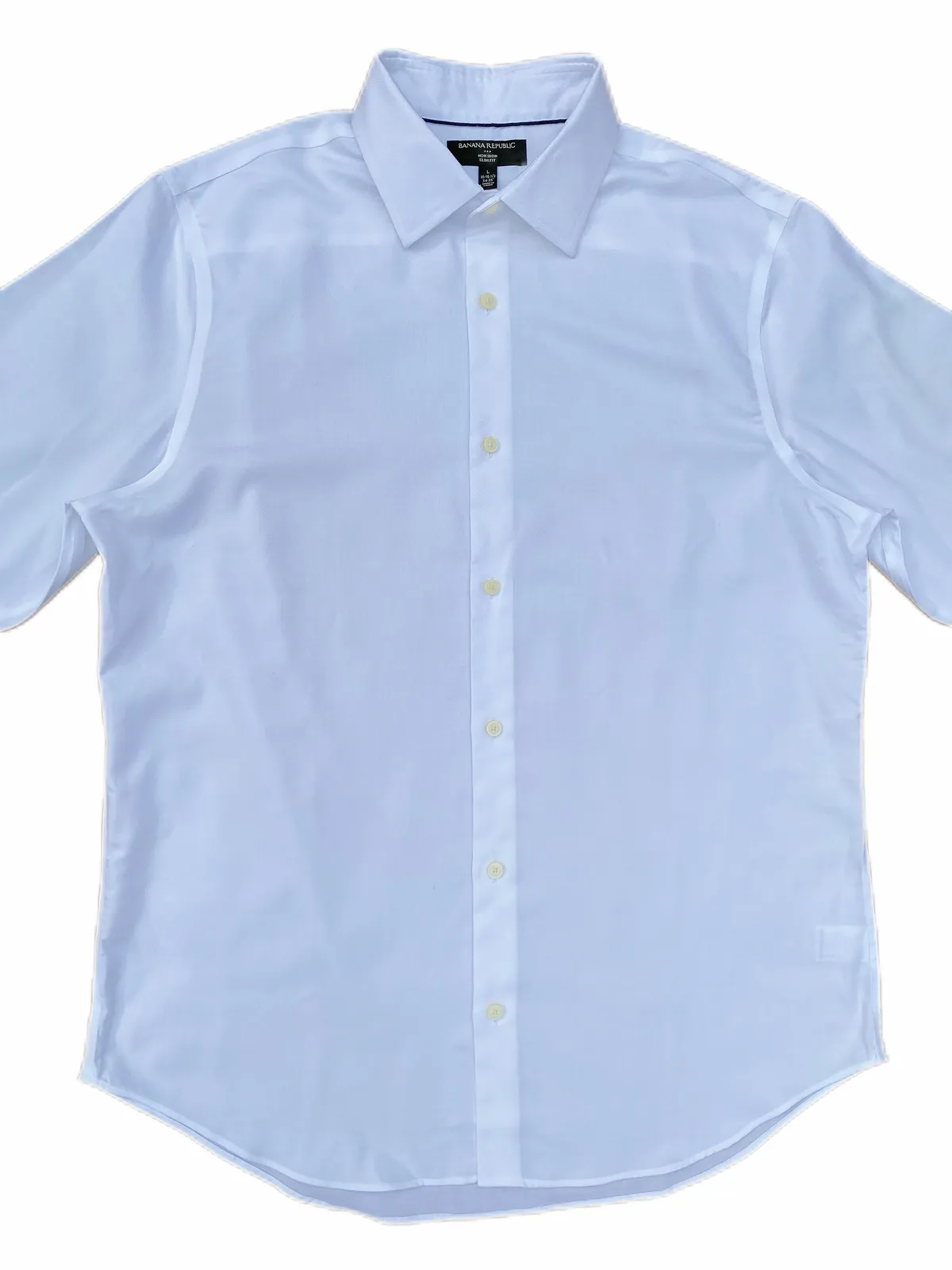 Camisa BANANA REPUBLIC - Talle L Mangas Gemelos — foto 3
