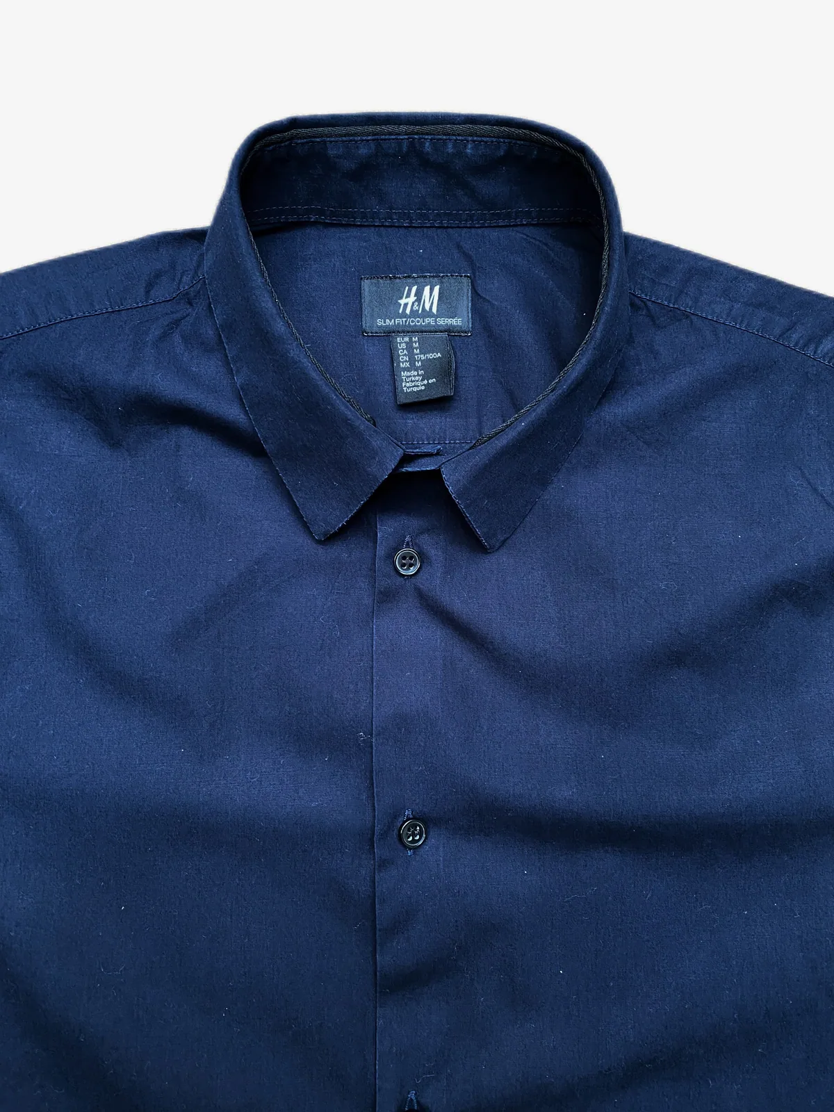 Camisa H&M - Talle M SLIM FIT importada — foto 2